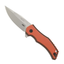 CRKT Fawkes Brown/Orange G-10 Spring Assisted Knife