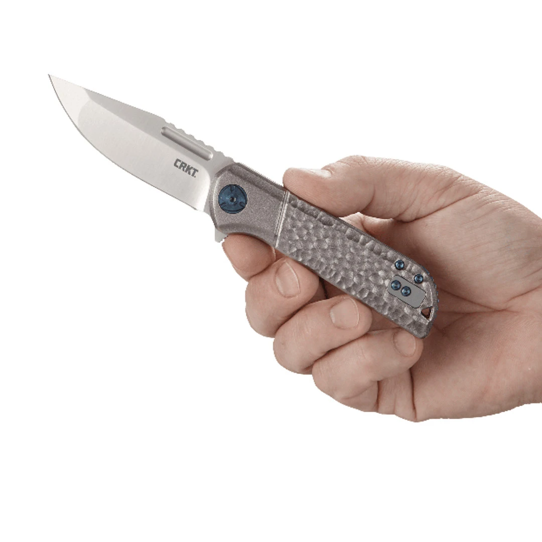 CRKT Liong Mah Lanny Assist Knife, Satin Blade - Image 3