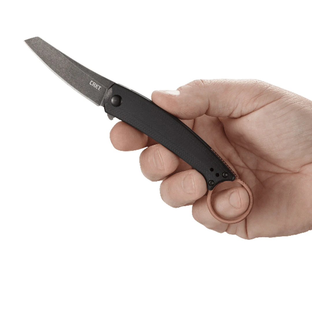 CRKT Jesper Voxnaes Ibi Knife, Stonewash Blade - Image 3