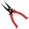 Bubba Blade Red 8.5" Fishing Pliers, Dark Grey/Black Jaws
