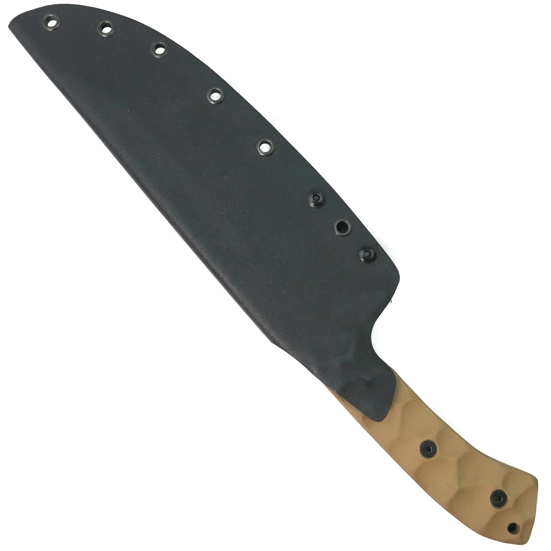 Stroup Knives BK1 Tan G10 Fixed Blade Knife - Image 3