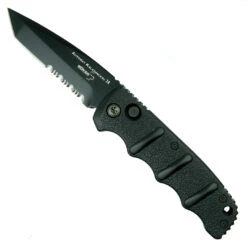 Boker Kalashnikov Tanto Auto Knife, AUS-8 Black Combo Blade