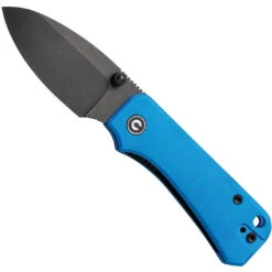 CIVIVI Blue G10 Baby Banter Knife, Nitro V Black Stonewash Blade