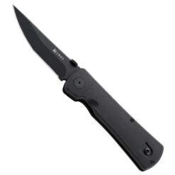 CRKT Hissatsu 2903 Spring Assisted Knife, Tactical Dual Grind Tanto Blade