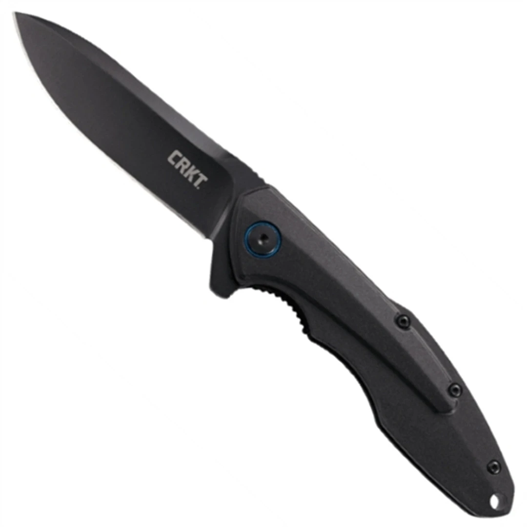 CRKT 6215 Caligo Flipper Knife, Black Blade