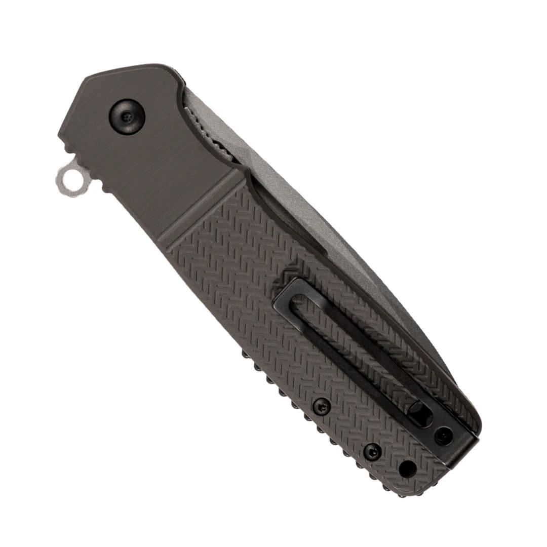 CRKT OD Green Homefront Assisted Flipper Knife, Stonewash Blade - Image 2