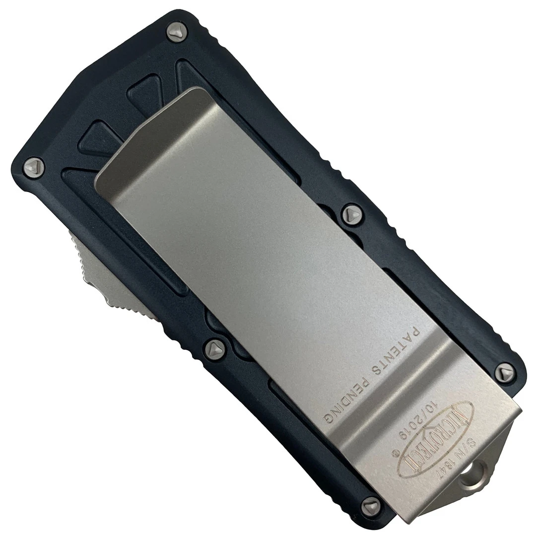 Microtech Exocet OTF Auto Knife, Stonewash Blade - Image 2