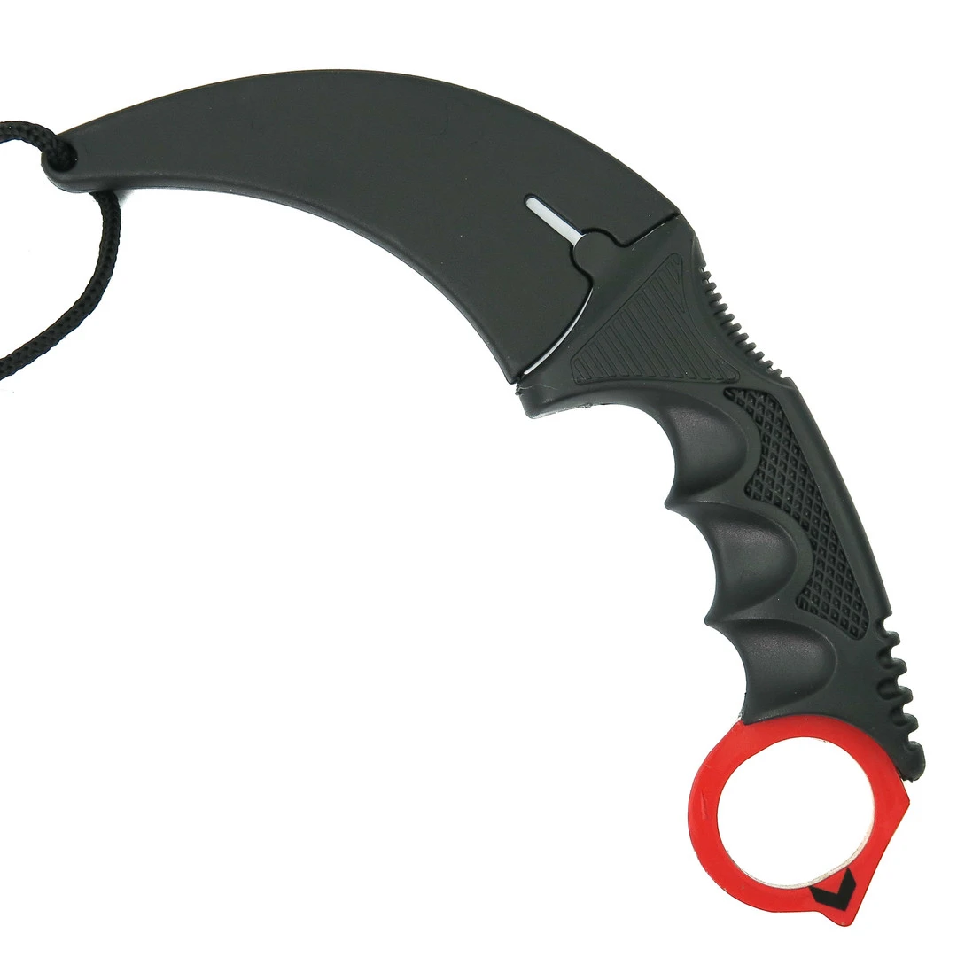 The Archimedes Claw Karambit, Black, White And Red Blade - Image 2