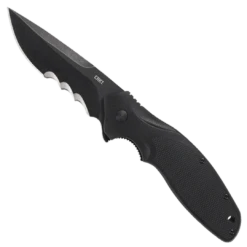 CRKT Shenanigan Black Veff Serrations Spring Assist Knife