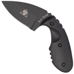 Ka-Bar TDI Investigator Fixed Blade Knife, Black Blade