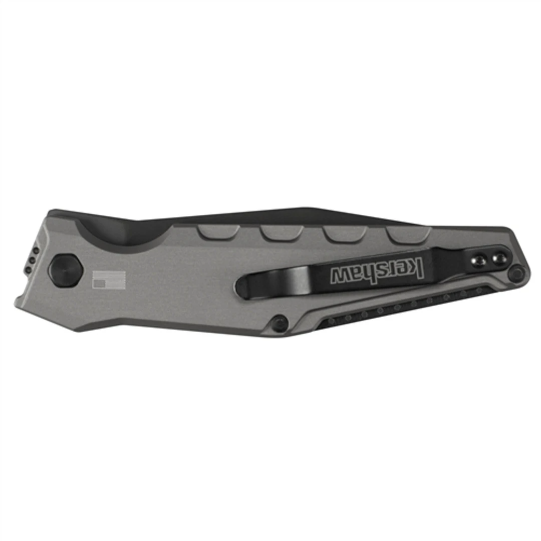 Kershaw 7900GRYBLK Grey Launch 7 Auto Knife, CPM-154 Black Blade - Image 2