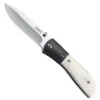 CRKT M4-02 White Bone Spring Assist Knife, Satin Blade