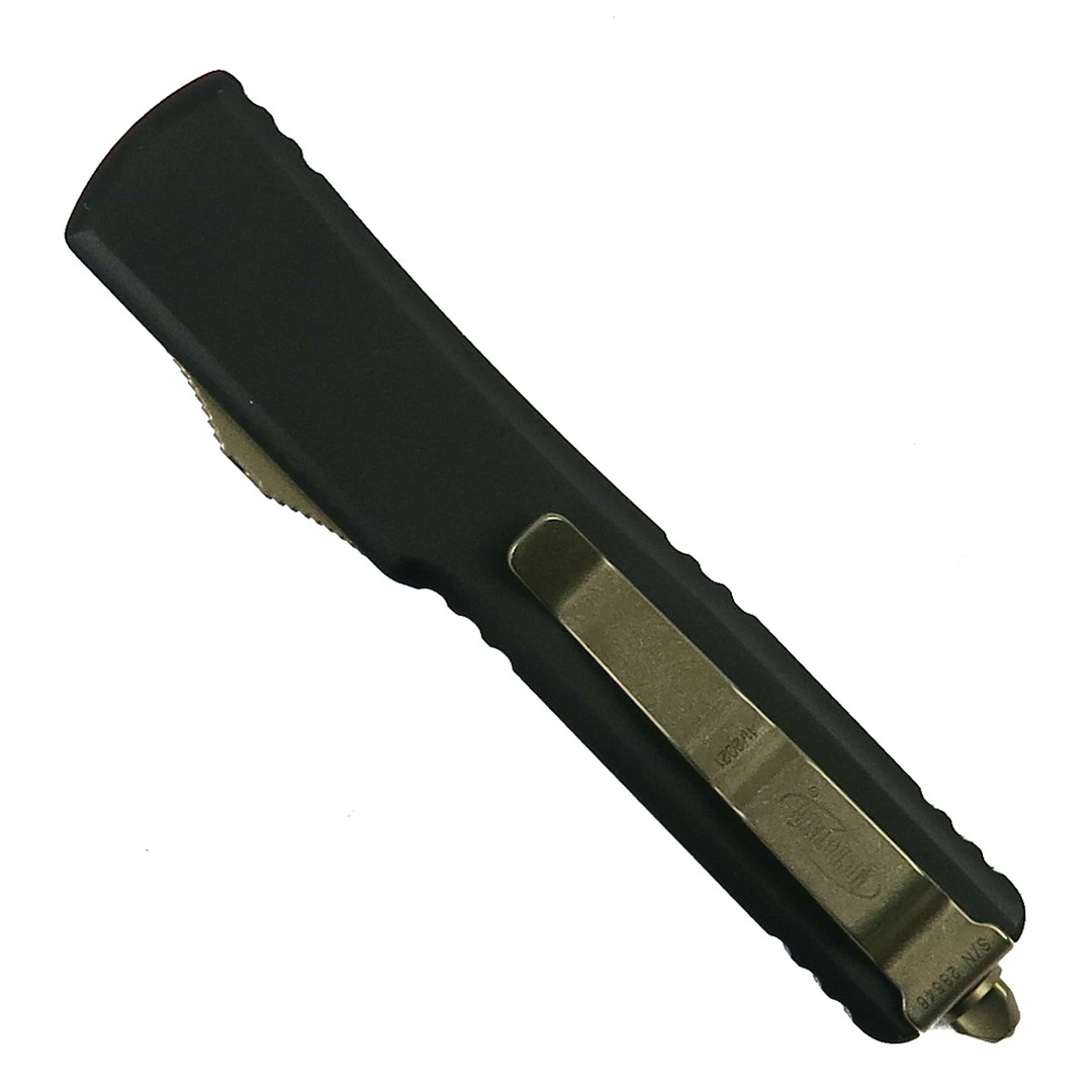 Microtech UTX-70 OTF Auto Knife, Bronzed Blade - Image 2