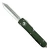 Microtech OD Green Ultratech Spartan OTF Auto Knife, Stonewash Blade