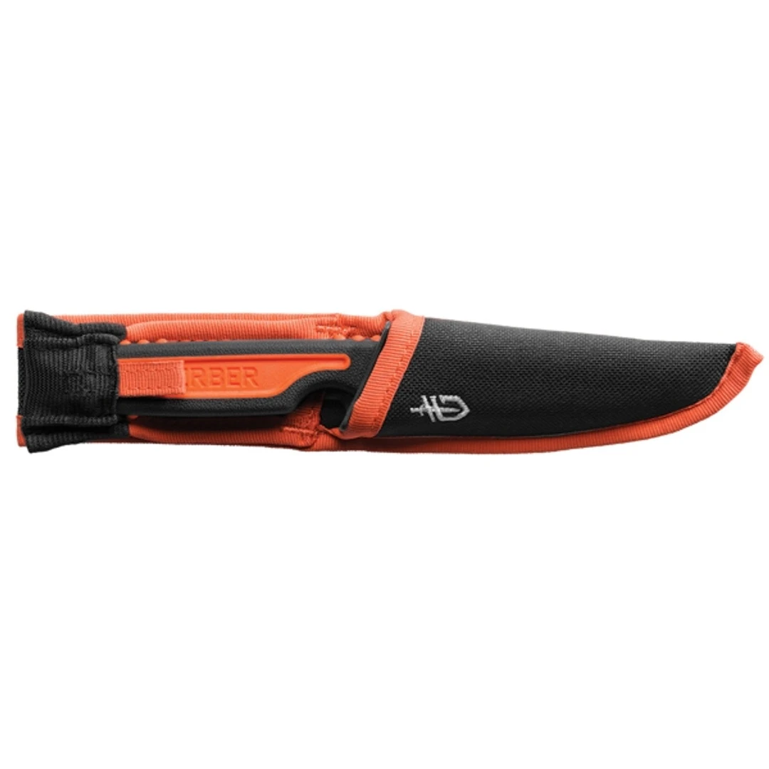Gerber 31-003006 Black/Orange Vital Fixed Blade Knife, Satin Exchangeable Blade - Image 2