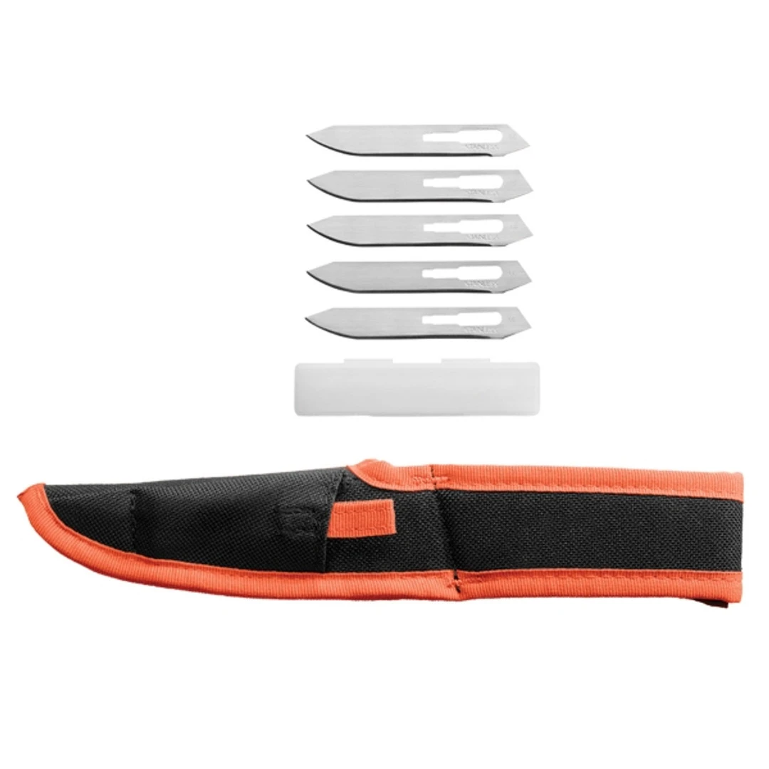 Gerber 31-003006 Black/Orange Vital Fixed Blade Knife, Satin Exchangeable Blade - Image 3