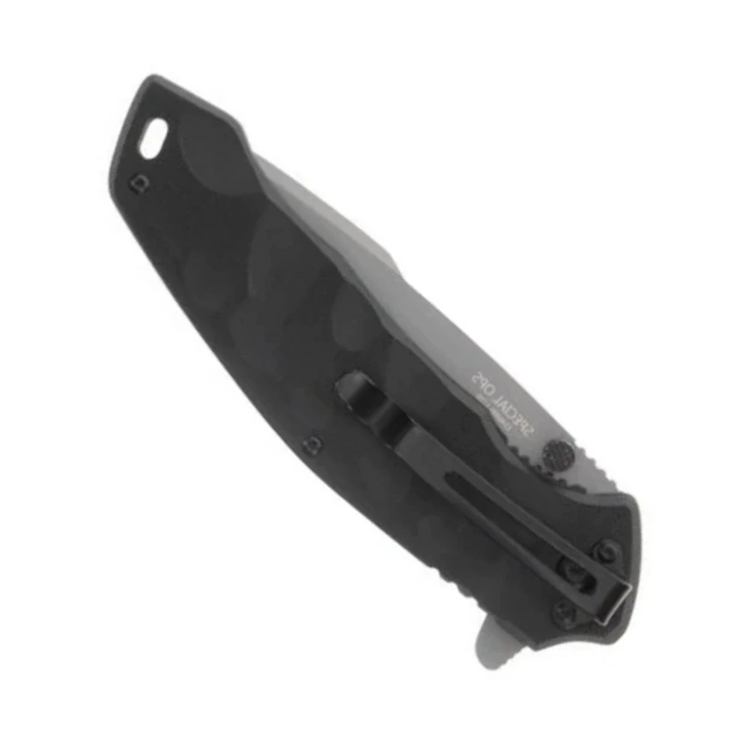 Smith & Wesson M&P Special Ops Assisted Knife, Gray Tanto Blade - Image 2