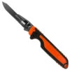 Gerber 31-003006 Black/Orange Vital Fixed Blade Knife, Satin Exchangeable Blade