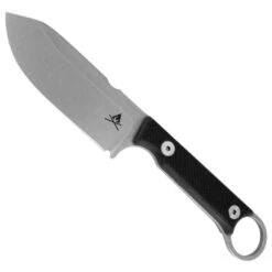 White River Knives Firecraft FC3.5 Fixed Blade Knife, S35VN Stonewash Blade