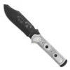 TOPS Knives TOPS Black Rhino Fixed Blade Knife, Micarta Handle