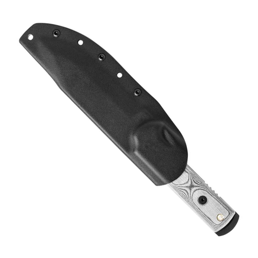 TOPS Knives TOPS Black Rhino Fixed Blade Knife, Micarta Handle - Image 3