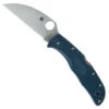 Spyderco Blue Endela Lightweight Folder Knife, Satin K390 Wharncliffe Blade
