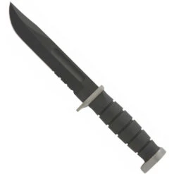 Ka-Bar D2 Extreme Knife, Black Combo Edge