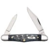 Case Pocket Worn Gray Bone Crandall Jig Half Whittler Knife
